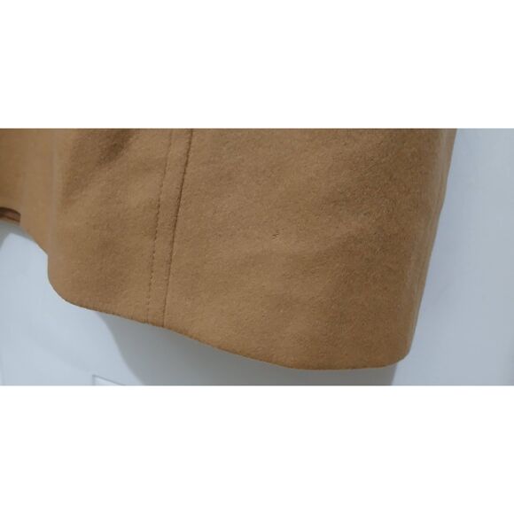 Michael kors womens small wool cashmere coat camel brown Cognac - Picture 3 of 9
